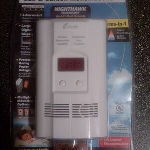 Kidde White Carbon Monoxide and Gas Alarm